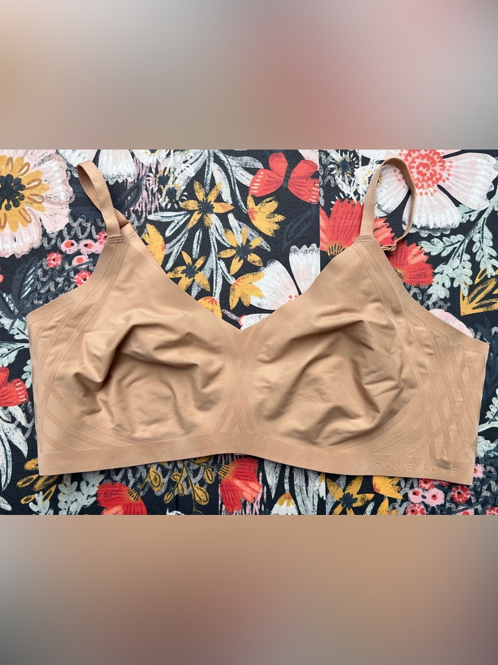 Honeylove Silhouette Bra L *missing padding
